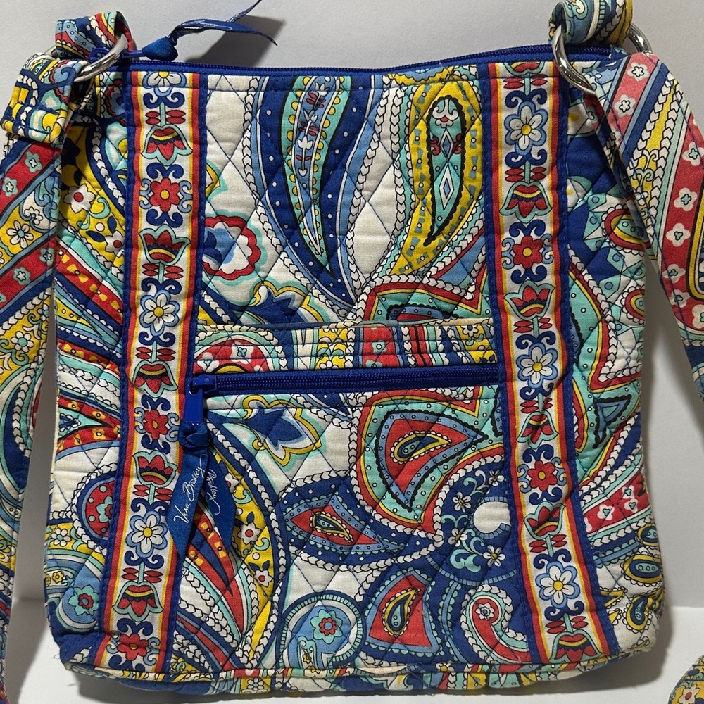 Vera Bradley Hipster Crossbody Bag – Marina Paisley Multicolor | Retired Pattern - Picture 2 of 5